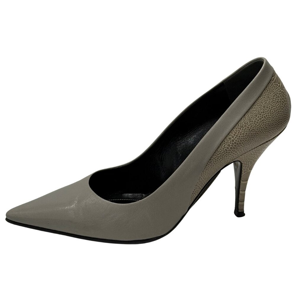 $1000 Balenciaga light gray pumps size 9.5 / 39.5